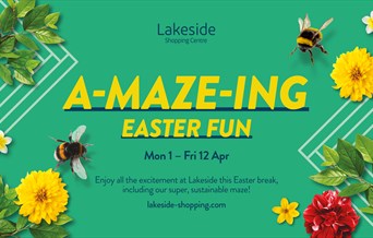 Lakeside puts on Essex's first ever recycled maze and sustainable Spring experience