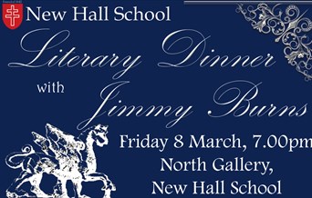 Literary Dinner with author Jimmy Burns