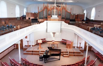 Interior of Maldon United Reformed Church