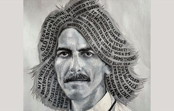 George Harrison Project pencil drawing