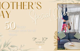 Mother's Day at Upside Down House