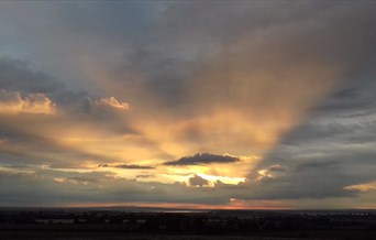 Maldon from St Lawrence Evening Sky