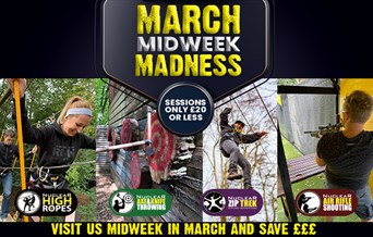 High Ropes - March Madness
