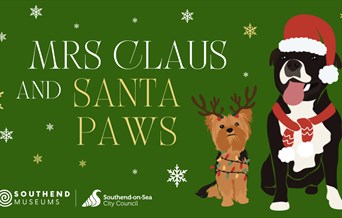 Mrs Claus and Santa Paws