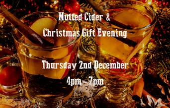 Mulled Cider & Christmas Gift Evening in the Orchard