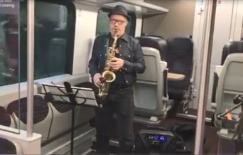 Music Train on the Gainsborough line