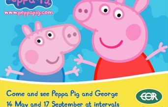 Peppa Pig and George visit the Epping Ongar Railway