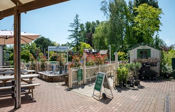 Entrance to the miniature railway