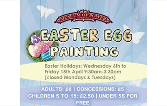 Easter Egg painting poster