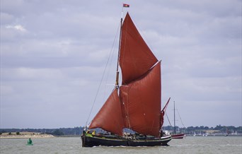 Pudge Thames Sailing barge