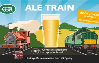 Epping Ongar Railway Evening Real Ale Trains