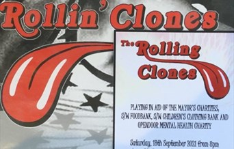 The Rolling Clones live at Saffron Walden Town Hall