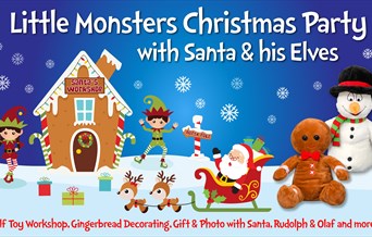 Little Monsters Christmas Party with Santa & his Elves