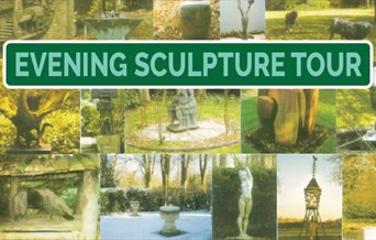 Evening sculpture tour Gibberd Garden