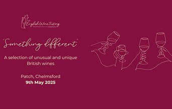 "Something Different" English wine tasting event