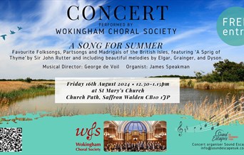 Concert - A Song for Summer - Wokingham Choral Society