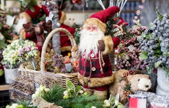 Christmas shopping at RHS Garden Hyde Hall