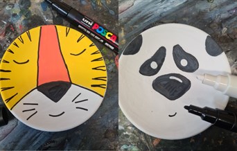 Decorate a Trinket Dish with Posca Pens