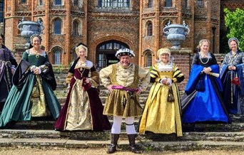 Henry VIII and his 6 wives at Layer Marney Tower