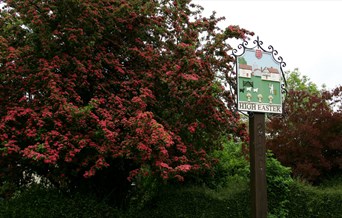 High Easter village sign