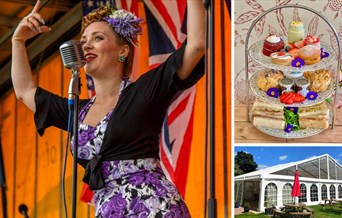 Coronation Tea in the Marquee