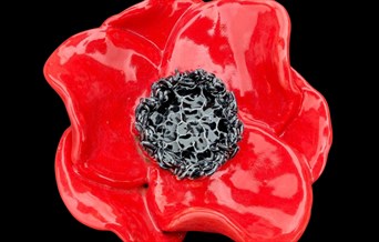 Ceramic Poppy Workshop in a Historic WW1 Venue