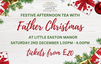 Festive Afternoon Tea with Father Christmas