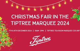 Christmas Fair In The Tiptree Marquee