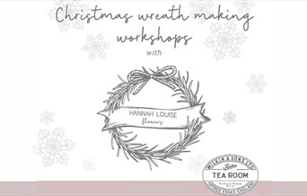 Christmas Wreath Making Workshops with Hannah Louise at The Tiptree Tea Room