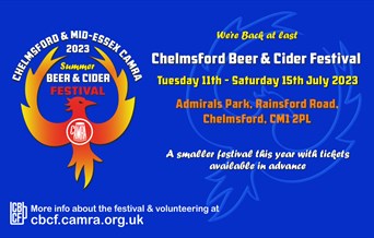 Chelmsford Summer Beer & Cider Festival 2023