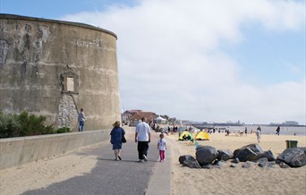 Martello Beach Clacton on sea