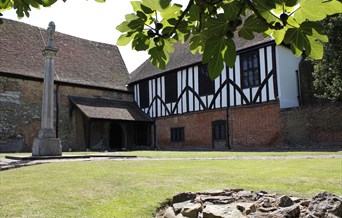 Prittlewell Priory view from courtyard