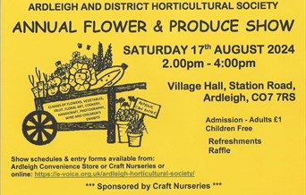 Ardleigh Annual Flower & Produce Show