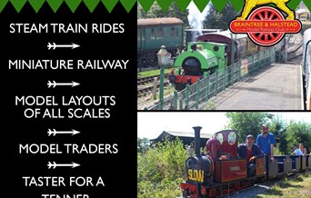 SMALL TRAINS DAY (UNLIMITED STEAM TRAIN RIDES)