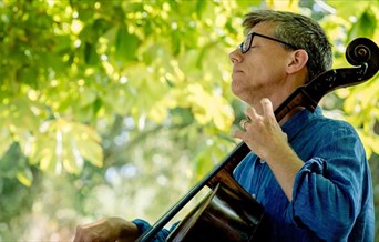 Orlando Jopling plays his cello