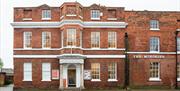 A Georgian townhouse building seen from the front