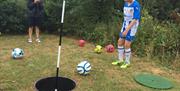 Footgolf at Waldegraves Holiday Park Mersea Island, Essex