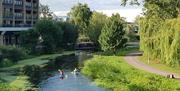 Canoeing on River Chelmer