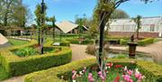 The Walled Garden is on one level there are no steps it is wheelchair accessible