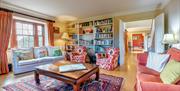 Sitting room inside Tuffon Hall Farmhouse