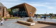 The Firstsite building - shown from the outside