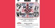 Poster for Much Ado About Nothing with Union Jack