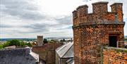 View from the roof at the Moot Hall