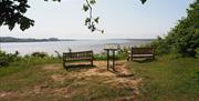 Benches over Colne RM