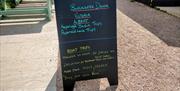Chelmer Cruises Sign - Boat Trips: Blackwater Dawn; Victoria; Albert. April 2021