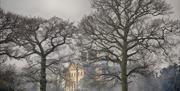 Copped Hall exterior in winter