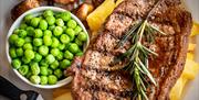 Steak, Chips and Peas