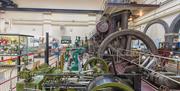 Engines in main hall