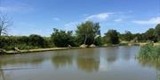 Fishing at Waldegraves Holiday Park, Mersea Island, Essex