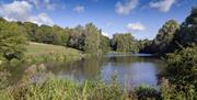 High Woods Country Park view of lake.